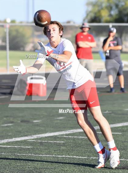 Thumbnail 3 in Centennial vs. Deer Valley (Pinnacle 7-on-7 Tournament) photogallery.