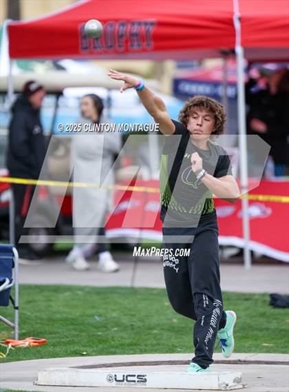 Thumbnail 2 in Devon Allen Invitational (Shot Put) photogallery.