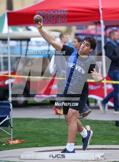 Thumbnail 3 in Devon Allen Invitational (Shot Put) photogallery.