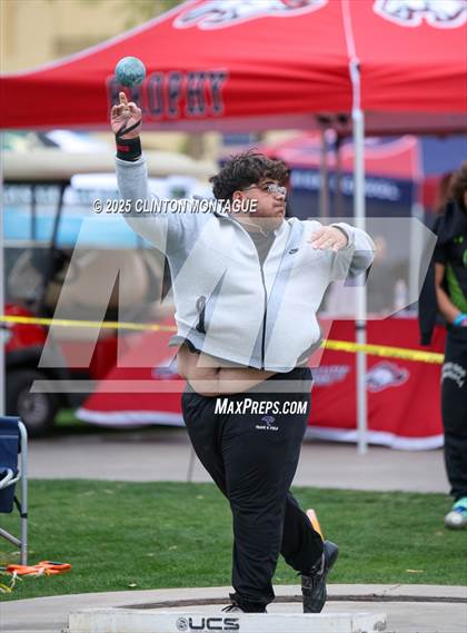 Thumbnail 2 in Devon Allen Invitational (Shot Put) photogallery.