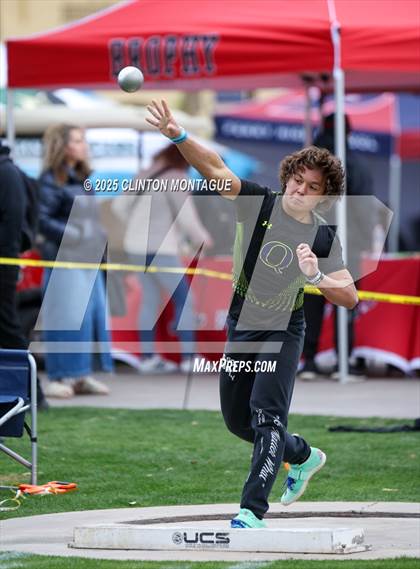 Thumbnail 3 in Devon Allen Invitational (Shot Put) photogallery.