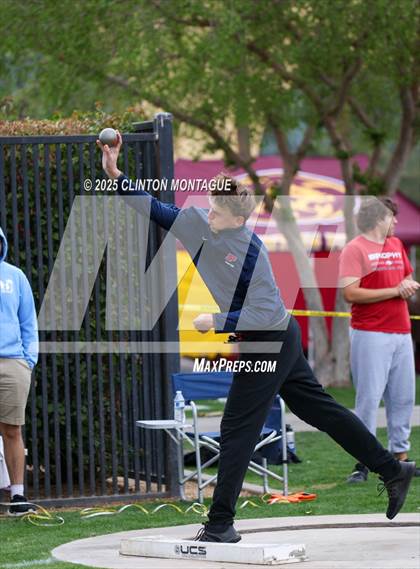 Thumbnail 1 in Devon Allen Invitational (Shot Put) photogallery.