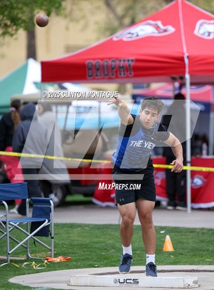 Thumbnail 1 in Devon Allen Invitational (Shot Put) photogallery.