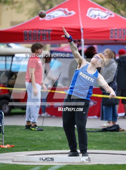Thumbnail 2 in Devon Allen Invitational (Shot Put) photogallery.
