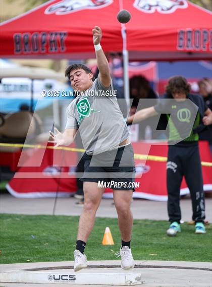 Thumbnail 2 in Devon Allen Invitational (Shot Put) photogallery.