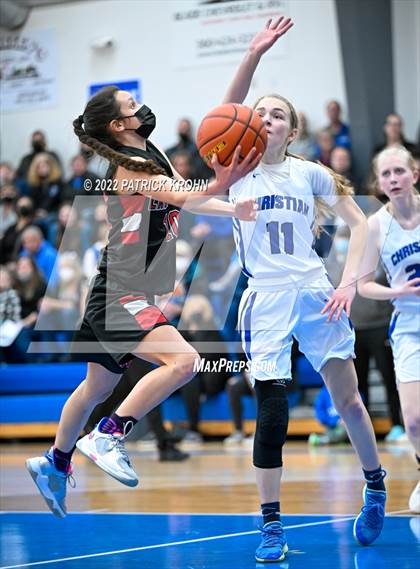 Thumbnail 1 in Neah Bay @ Mount Vernon Christian (1B District 1/2/3 Playoffs)  photogallery.