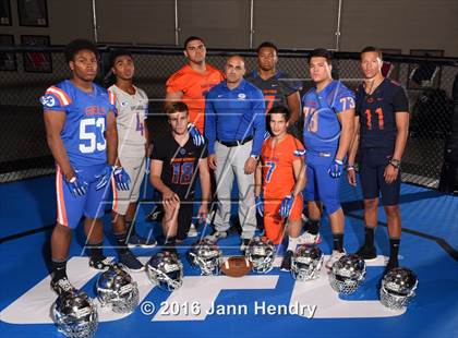 Thumbnail 3 in Bishop Gorman (2016 Preseason Top 25 Early Contenders Photo Shoot)  photogallery.