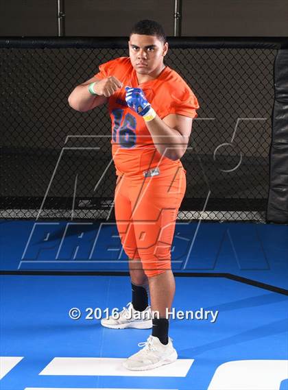 Thumbnail 3 in Bishop Gorman (2016 Preseason Top 25 Early Contenders Photo Shoot)  photogallery.