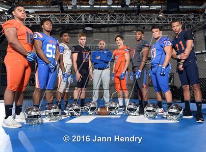 Thumbnail 3 in Bishop Gorman (2016 Preseason Top 25 Early Contenders Photo Shoot)  photogallery.