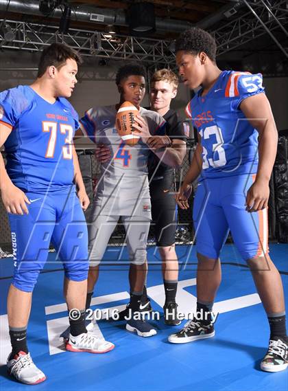 Thumbnail 2 in Bishop Gorman (2016 Preseason Top 25 Early Contenders Photo Shoot)  photogallery.
