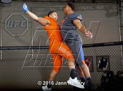 Thumbnail 1 in Bishop Gorman (2016 Preseason Top 25 Early Contenders Photo Shoot)  photogallery.