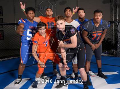 Thumbnail 1 in Bishop Gorman (2016 Preseason Top 25 Early Contenders Photo Shoot)  photogallery.