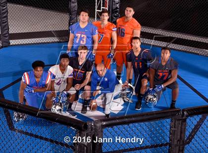 Thumbnail 1 in Bishop Gorman (2016 Preseason Top 25 Early Contenders Photo Shoot)  photogallery.