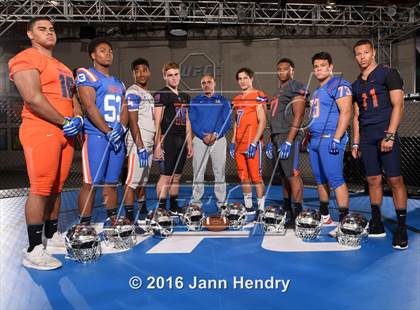 Thumbnail 1 in Bishop Gorman (2016 Preseason Top 25 Early Contenders Photo Shoot)  photogallery.