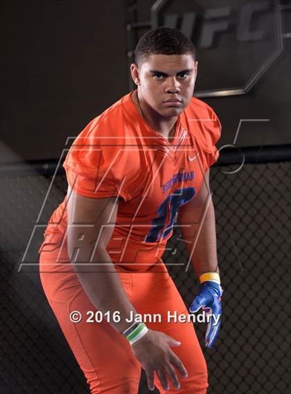 Thumbnail 1 in Bishop Gorman (2016 Preseason Top 25 Early Contenders Photo Shoot)  photogallery.