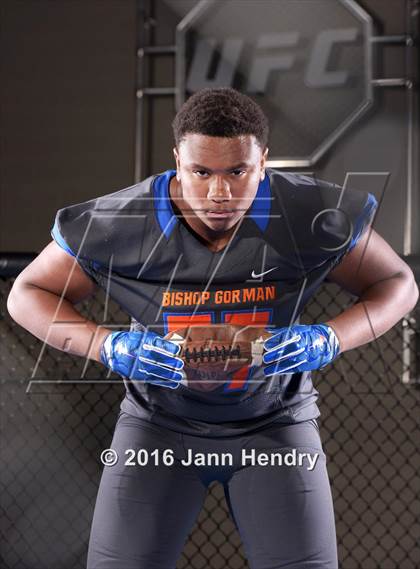 Thumbnail 2 in Bishop Gorman (2016 Preseason Top 25 Early Contenders Photo Shoot)  photogallery.
