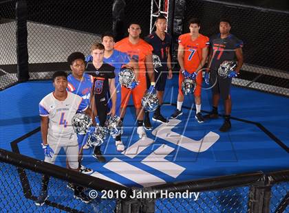 Thumbnail 1 in Bishop Gorman (2016 Preseason Top 25 Early Contenders Photo Shoot)  photogallery.