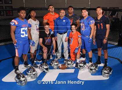 Thumbnail 1 in Bishop Gorman (2016 Preseason Top 25 Early Contenders Photo Shoot)  photogallery.