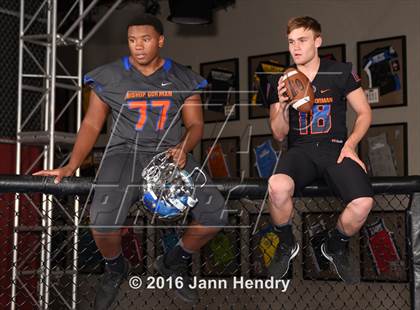 Thumbnail 3 in Bishop Gorman (2016 Preseason Top 25 Early Contenders Photo Shoot)  photogallery.