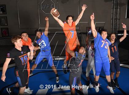 Thumbnail 1 in Bishop Gorman (2016 Preseason Top 25 Early Contenders Photo Shoot)  photogallery.
