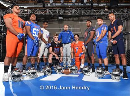 Thumbnail 1 in Bishop Gorman (2016 Preseason Top 25 Early Contenders Photo Shoot)  photogallery.