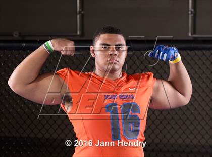 Thumbnail 2 in Bishop Gorman (2016 Preseason Top 25 Early Contenders Photo Shoot)  photogallery.