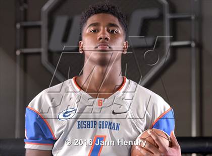 Thumbnail 1 in Bishop Gorman (2016 Preseason Top 25 Early Contenders Photo Shoot)  photogallery.