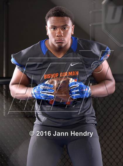 Thumbnail 1 in Bishop Gorman (2016 Preseason Top 25 Early Contenders Photo Shoot)  photogallery.