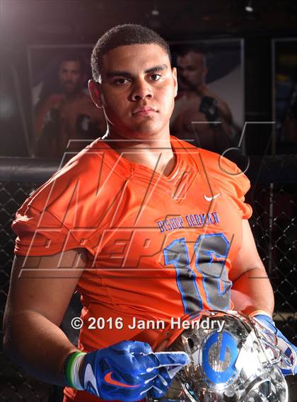 Thumbnail 1 in Bishop Gorman (2016 Preseason Top 25 Early Contenders Photo Shoot)  photogallery.