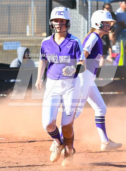 Thumbnail 1 in Chinle @ Northwest Christian (3A Conference Play-In Tournament)  photogallery.