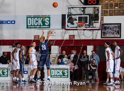 Thumbnail 2 in St. Benedict's Prep vs. La Lumiere (DICK's National Tournament Quarterfinals) photogallery.