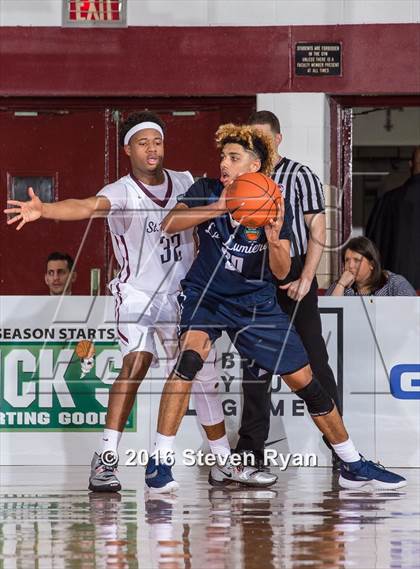 Thumbnail 1 in St. Benedict's Prep vs. La Lumiere (DICK's National Tournament Quarterfinals) photogallery.