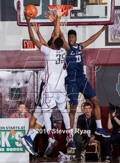 Thumbnail 1 in St. Benedict's Prep vs. La Lumiere (DICK's National Tournament Quarterfinals) photogallery.