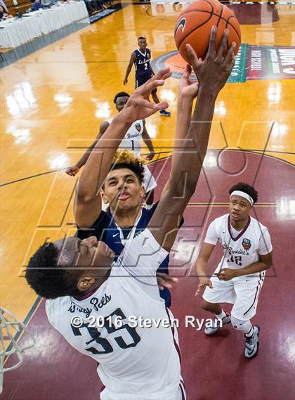 Thumbnail 3 in St. Benedict's Prep vs. La Lumiere (DICK's National Tournament Quarterfinals) photogallery.