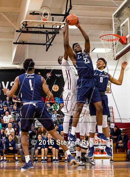 Thumbnail 2 in St. Benedict's Prep vs. La Lumiere (DICK's National Tournament Quarterfinals) photogallery.