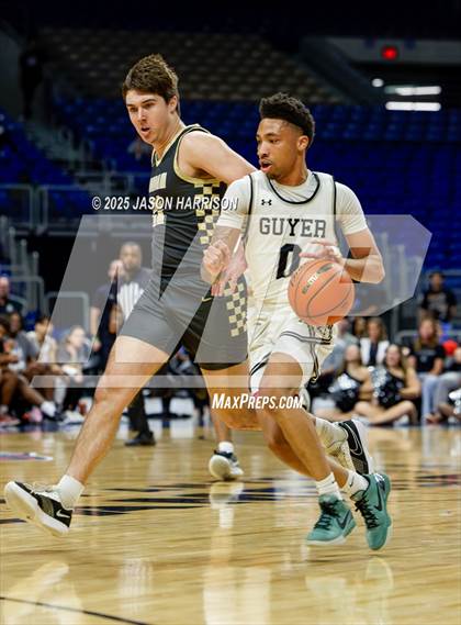 Thumbnail 1 in Guyer vs. Jordan (UIL Basketball 6A D2 Final) photogallery.