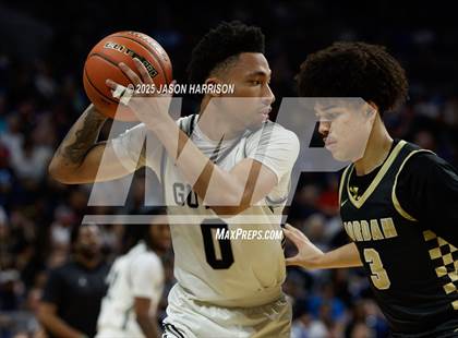 Thumbnail 3 in Guyer vs. Jordan (UIL Basketball 6A D2 Final) photogallery.
