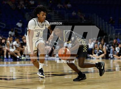 Thumbnail 3 in Guyer vs. Jordan (UIL Basketball 6A D2 Final) photogallery.
