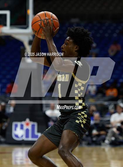 Thumbnail 2 in Guyer vs. Jordan (UIL Basketball 6A D2 Final) photogallery.