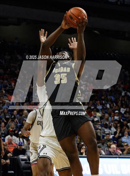 Thumbnail 1 in Guyer vs. Jordan (UIL Basketball 6A D2 Final) photogallery.
