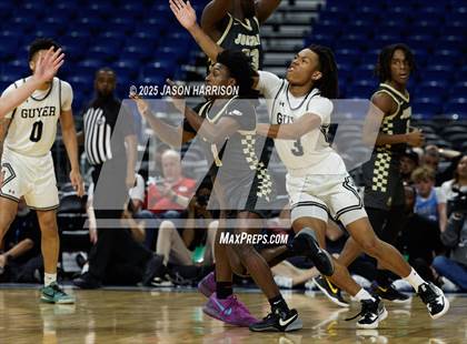 Thumbnail 2 in Guyer vs. Jordan (UIL Basketball 6A D2 Final) photogallery.