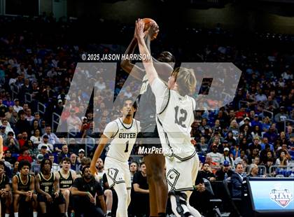 Thumbnail 3 in Guyer vs. Jordan (UIL Basketball 6A D2 Final) photogallery.