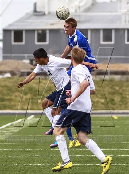 Thumbnail 3 in Gunnison Valley vs. American Leadership Academy photogallery.