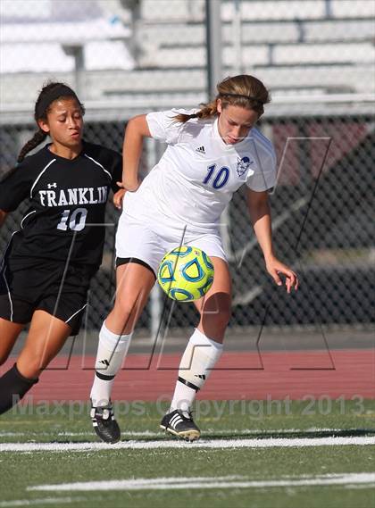 Thumbnail 1 in Franklin vs Davis (CIF SJS D1 Final) photogallery.