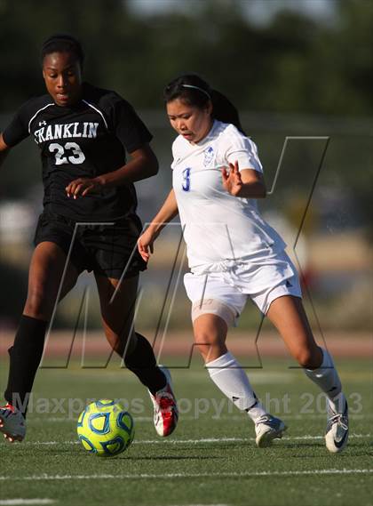 Thumbnail 3 in Franklin vs Davis (CIF SJS D1 Final) photogallery.