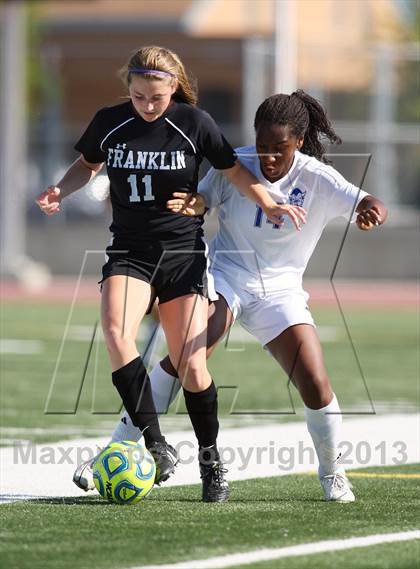 Thumbnail 1 in Franklin vs Davis (CIF SJS D1 Final) photogallery.