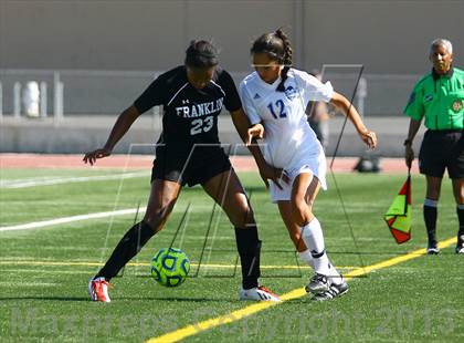 Thumbnail 3 in Franklin vs Davis (CIF SJS D1 Final) photogallery.