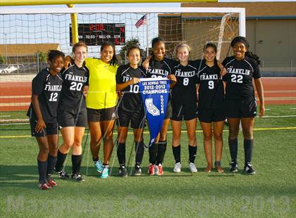 Thumbnail 1 in Franklin vs Davis (CIF SJS D1 Final) photogallery.