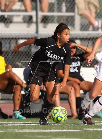 Thumbnail 3 in Franklin vs Davis (CIF SJS D1 Final) photogallery.