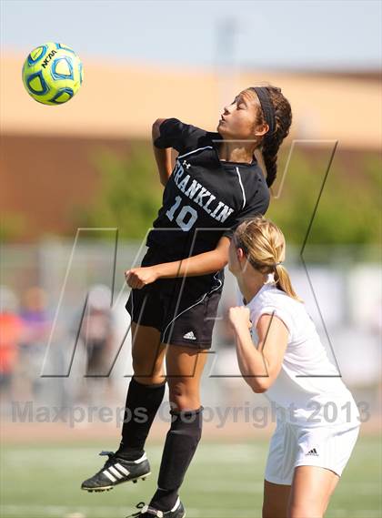Thumbnail 1 in Franklin vs Davis (CIF SJS D1 Final) photogallery.